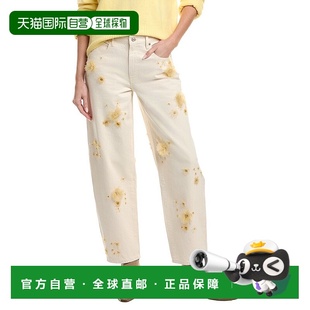 Slung Vanilla Bean 自营FRAME Jean Low Barrel white Denim