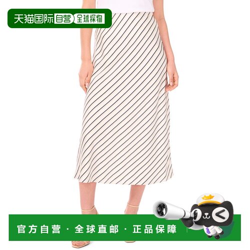 自营Vince Camuto Bias Skirt - white 美国奥莱直发半身裙包臀裙