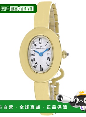 自营Christian Van Sant女式Anora银色表盘手表-银色 美国奥莱直