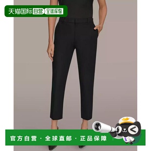 karan 1h可退 donna 直筒裤 九分裤 休闲裤 美国直邮 女士