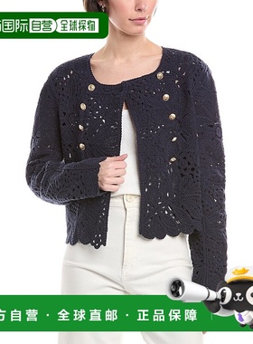 自营 Sam Edelman Fiona Cardigan-蓝色 美国奥莱直发开衫