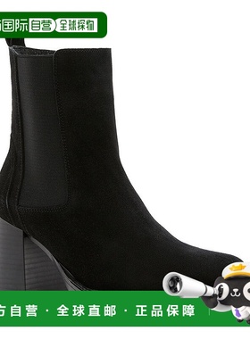 自营la canadienne加拿大Lively绒面靴-黑色 美国奥莱直发女靴