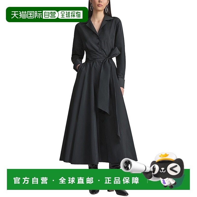 自营Lafayette 148 New York Notch Collar Dress - black 美国奥