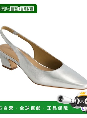 自营Bernardo Ariella Leather Sandal - Grey 女鞋美国直发奥莱