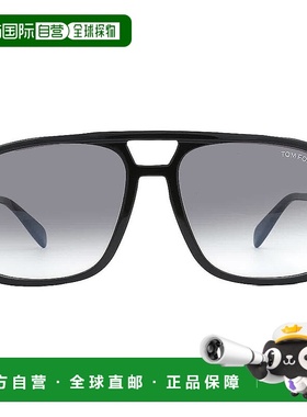 自营Tom Ford Falconer Smoke Gradient Navigator Men's Sunglas
