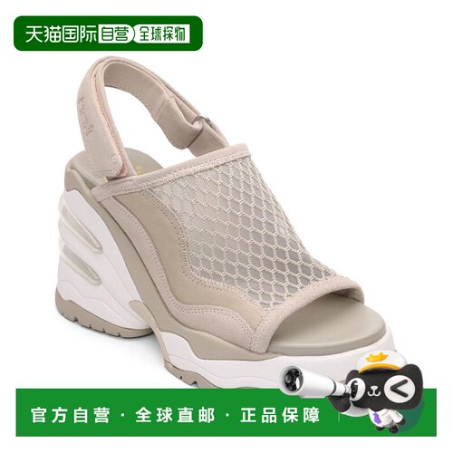 自营ash灰Ceva楔形-灰色 美国奥莱直发凉鞋