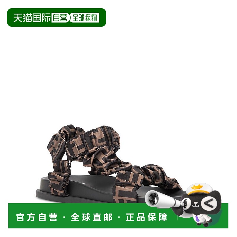 1h可退 【美国直邮】fendi 女士 拖鞋
