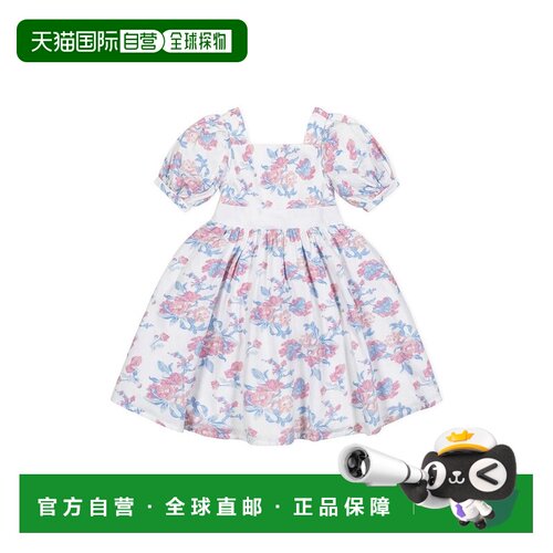 自营Hope & Henry Empire Waist Dress - white 美国奥莱直发