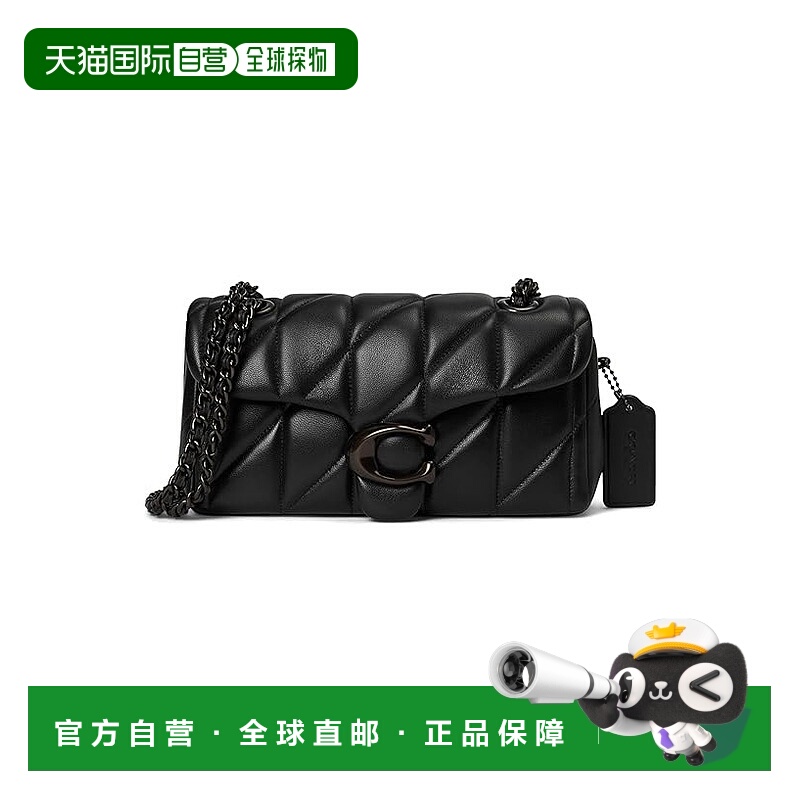 1h可退 香港直邮潮奢Coach蔻驰女包女士QuiltedTabbyShoulderBag2