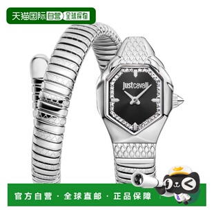 自营Just Cavalli Women's Snake 22mm Watch JC1L369M0025 - sil