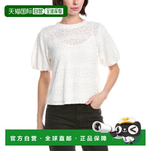 Camuto White Puff Top 上衣美国直发奥莱 Sleeve 自营Vince