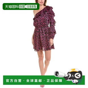 自营The Kooples 雏菊圆点迷你连衣裙 - 黑色 美国奥莱直发性感