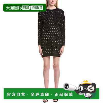 自营Nicole Miller Mini Dress - Black 连衣裙美国直发奥莱