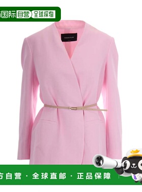 自营fabiana filippiOversized Petal Pink Jacket - purple 美国
