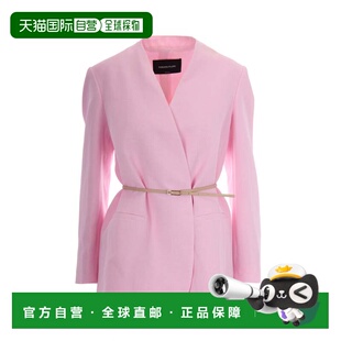 自营fabiana filippiOversized Petal Pink Jacket - purple 美国