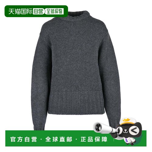 自营alexander mcqueen圆领毛衣-灰色 美国奥莱直发