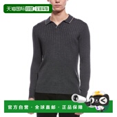 Wool Shirt Blend 自营Raffi Drop Needle gray 美国奥莱直发