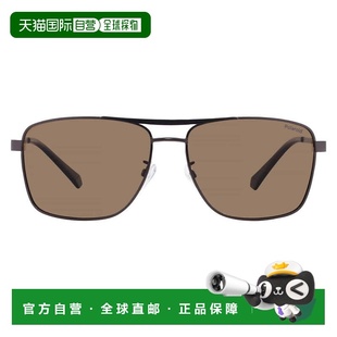 自营Polaroid Polarized Bronze Navigator Men's Sunglasses PLD