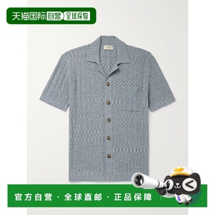 男士 Altea Camp Collar 罗纹棉混纺厚 1h可退 修身 香港直邮潮奢