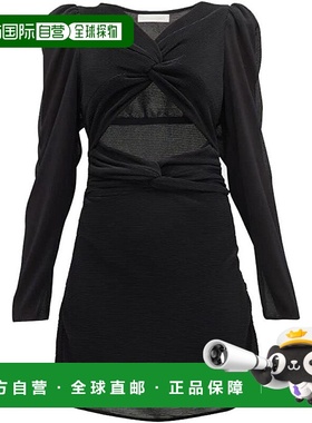 自营loveshackfancyLove Shack Fancy Nanita 连衣裙黑色 - 黑色