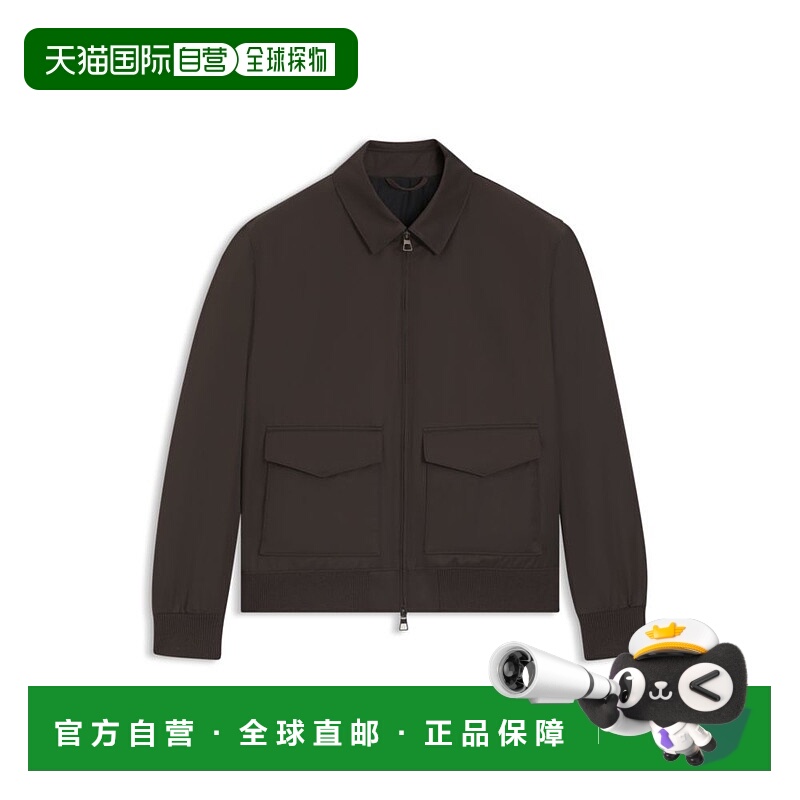 自营bossBECKHAM x  jacket in water-repellent twill - light b