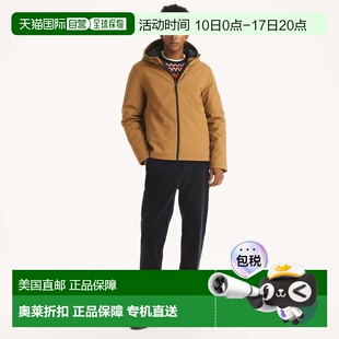 自营Nautica Mens Full-Zip Jacket - sand shore 美国奥莱直发