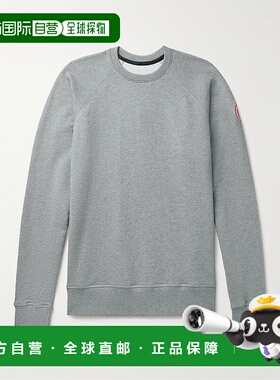 香港直邮潮奢 Canada Goose 加拿大鹅 男士 Huron Logo-Appliqued