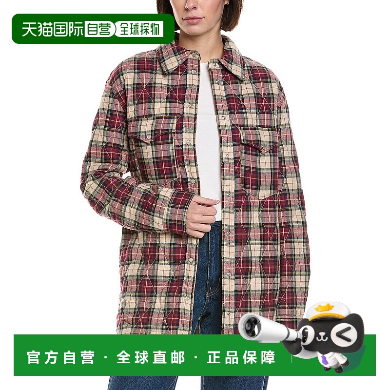 自营Isabel Marant Etoile Mysen Quilted Jacket - red 美国奥莱