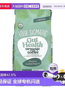 香港直发Four Sigmatic益生菌蘑菇咖啡粉中度烘焙340g
