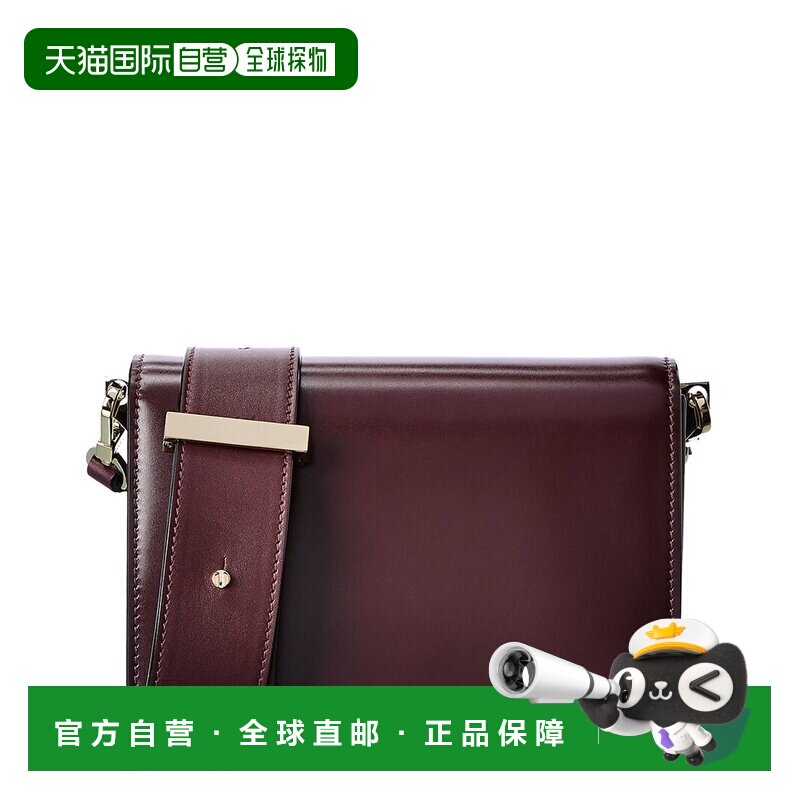 自营 Valextra Swing 小号皮革单肩包 - 红色 美国奥莱直发斜挎包