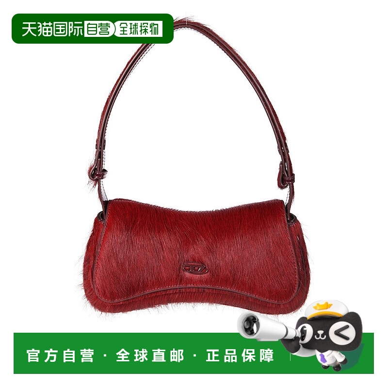 自营diesel离合器手提袋-红色 美国奥莱直发