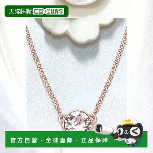 【美国直邮】givenchy 通用 项链纪梵希水晶金色吊坠