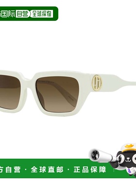自营Marc Jacobs女士方形太阳镜Marc 809/S SZJHA象牙色54mm-shjh