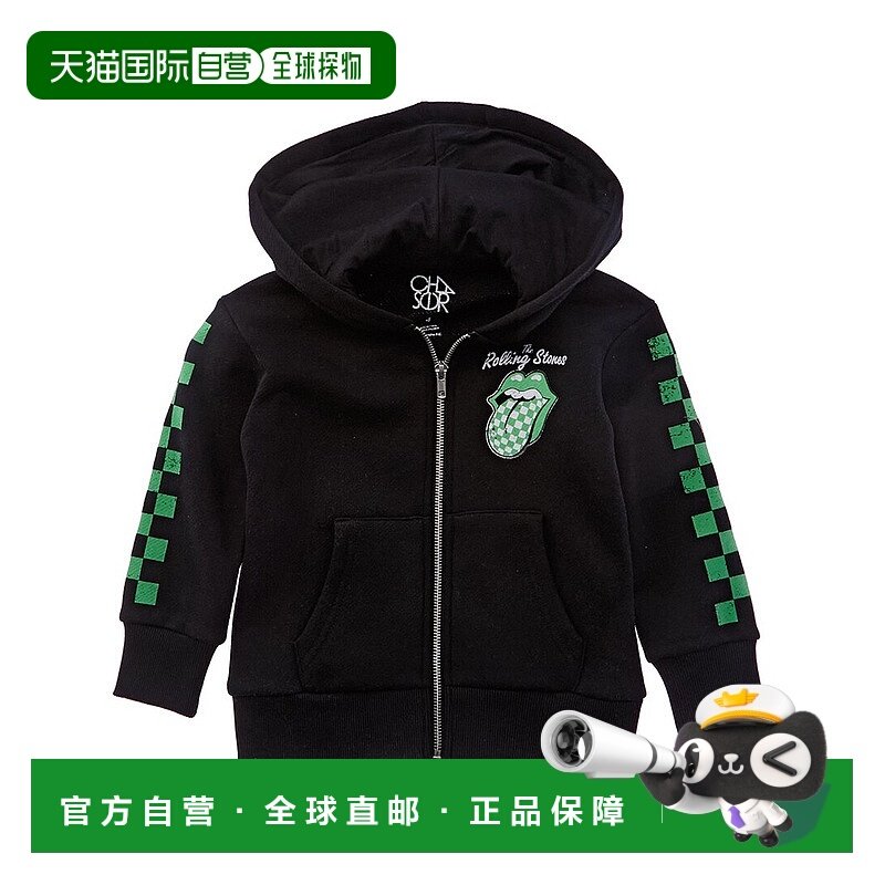 自营Chaser Zuma Paxton Zip Hoodie - black 美国奥莱直发