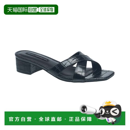 自营French Connection女士Krissy凉鞋-黑色 单鞋美国直发奥莱