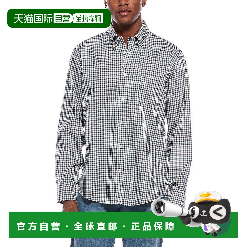 1h可退 【美国直邮】brooks brothers 男士 衬衫布克兄弟白衬衫
