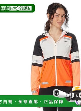 1h可退 香港直邮潮奢 Brooks 女士 Visible 跑步夹克  舒适时尚