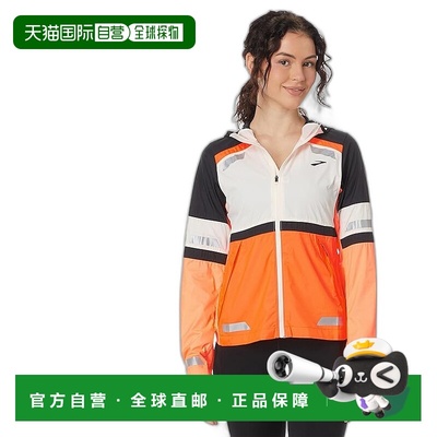 1h可退 香港直邮潮奢 Brooks 女士 Visible 跑步夹克  舒适时尚