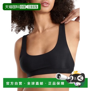 自营Beach Riot女式公路高腰比基尼下装-黑色 美国奥莱直发