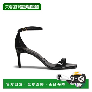 1h可退 【美国直邮】Stuart Weitzman Nudist II 75MM 光面漆皮凉