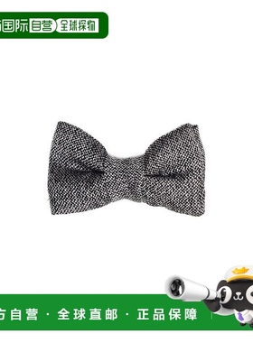 自营Tom Ford Silk Men's Bowtie - Gray 领结美国直发奥莱
