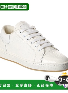 自营Giuseppe Zanotti GZ/City Croc-Embossed Leather Sneaker -