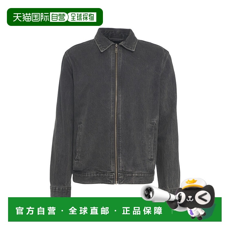 自营7 for all mankindDenim Jacket With Full Zip Closure - gr