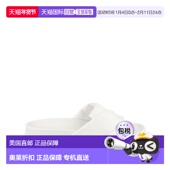 white 自营salvatore 美国奥 Leather Slides ferragamoAir Lug