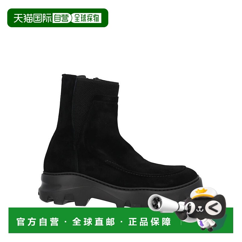 美国直邮GIOVANNI CONTI 男士皮鞋靴子麂皮男士鞋真皮厚底靴男靴