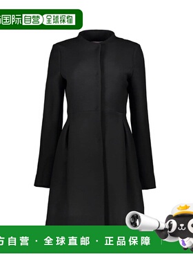 自营Herno Virgin Wool Women's Coat - Black 外套美国直发奥莱