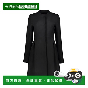 Women Wool Virgin 美国奥莱直发 Coat black 自营Herno