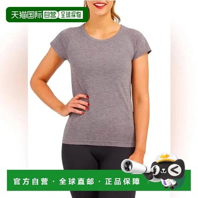 自营Spanx Lamn T-Shirt Women's  Gray Seamless Short Sleeve C