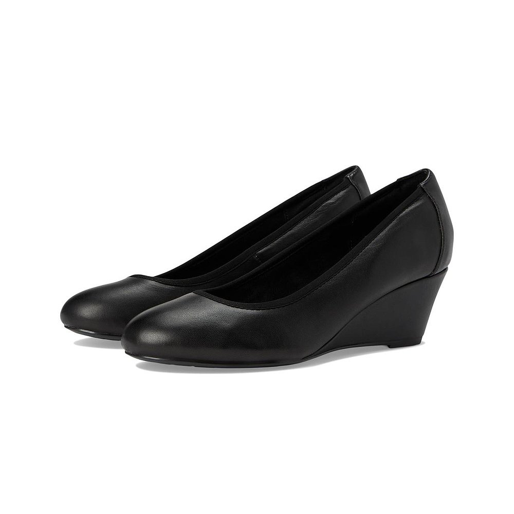 1h可退 【美国直邮】Rockport/乐步女士时装单鞋浅口真皮一脚蹬休