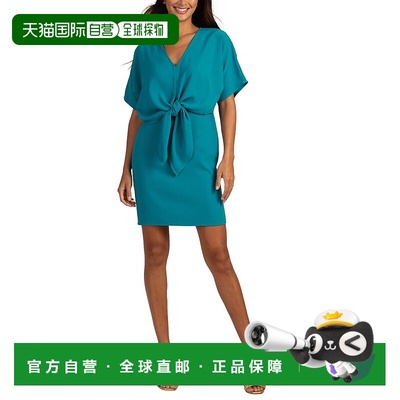 自营Trina Turk 摩洛哥坚果连衣裙 - 蓝色 美国奥莱直发